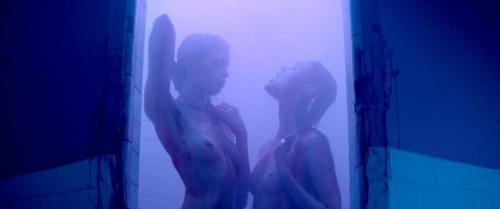 Abbey Lee Kershaw & Bella Heathcote in The Neon Demon   Happy Halloween!