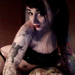 bellazombie:  It’s #tattoosday for @suicidegirls