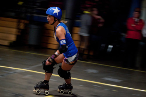 ponfarrisforlovers: English teacher and roller derby queen Elle L. Cool Jam, aka Nina Park, plays of