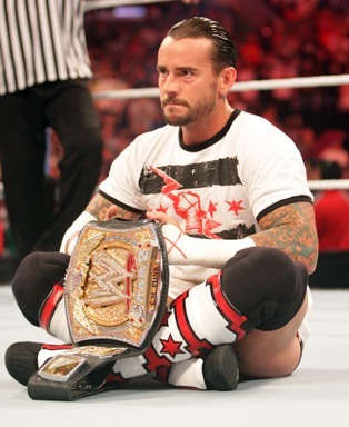 CM PUNK WWE CHAMPION!