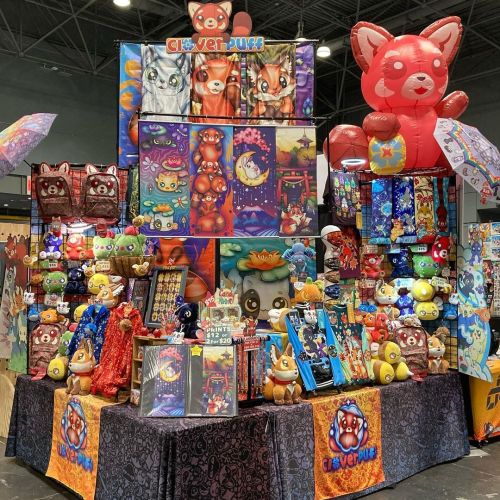 Hi everyone! We are at New York Comic Con this weekend with a big booth! We have Twyla and the Cat-O