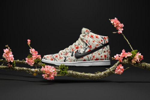 Step into spring.The Nike SB Dunk High “Cherry Blossom”, available now.