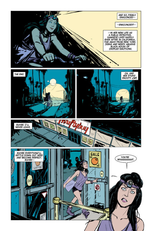 Hawkeye #18 preview from Matt Fraction, Annie Wu, Matt Hollingsworth & Chris Eliopoulos