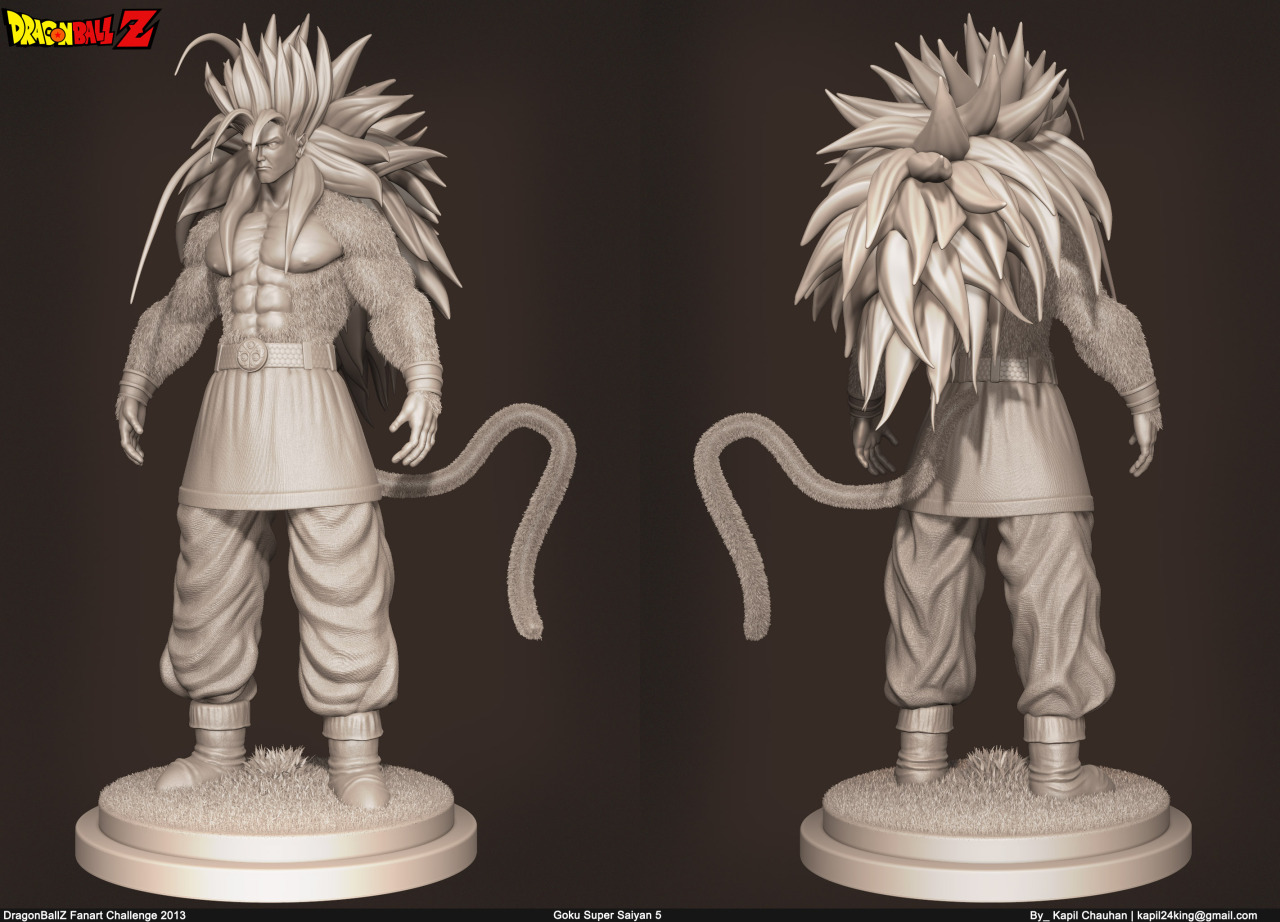 ArtStation - Goku Super Sayajin 5