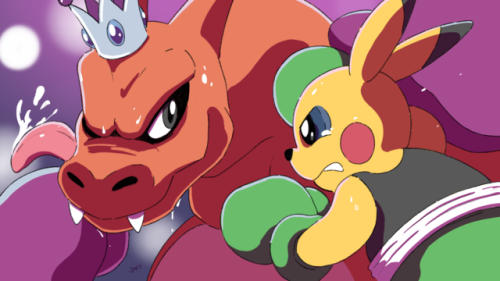 Here’s some more of the header images I’ve been creating for Tired Old Hack! For Pokkén Tournament D