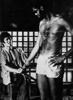 fuckyeahbehindthescenes:  Bruce Lee had filmed over 30 minutes of fight scenes for this film when work was suspended to allow Lee to work on Enter the Dragon. However, Lee died before he could return. (x) The Game of Death (1978)