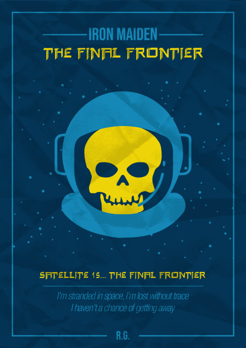 Minimalismo + Iron Maiden - “The Final Frontier”