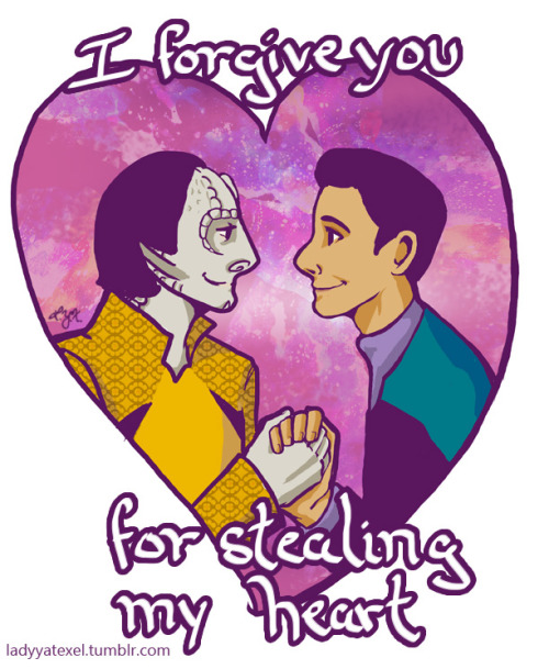 ladyyatexel: Do you need some silly Deep Space Nine valentines?   Yes, you do.  It’s