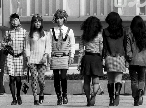 asiancentral:I am a wound and a blade, a victim and an executioner.Funeral Parade of Roses, 1969dir. by Toshio Matsumoto