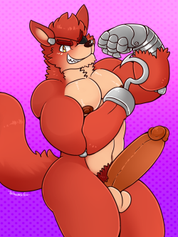 schwarzfox06:  five nights with foxy 2http://www.furaffinity.net/view/16163423/