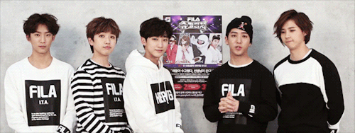 orange-sandeul:  B1A4 and FILA 