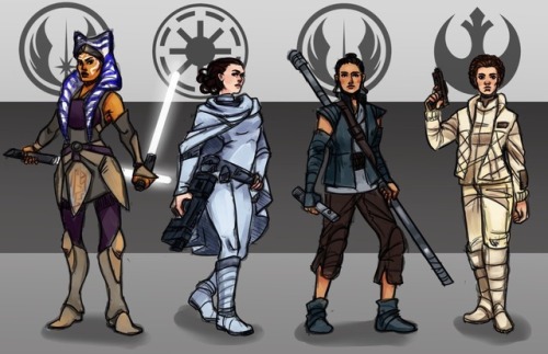 alagaesha-art:  New print for ECCC! May the force be with you.
