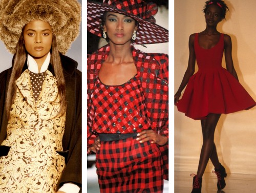 hellyeahblackmodels: Queens from the past Alek Wek, Beverly Peele, Brandi Quiñones, Debra Sha