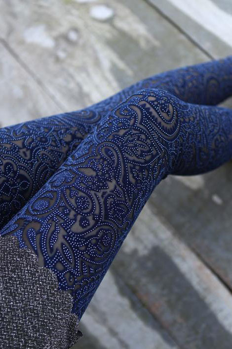 stylelist-tidebuy:2014 New Arrival Multi Color Soft Slim Lace Leggings