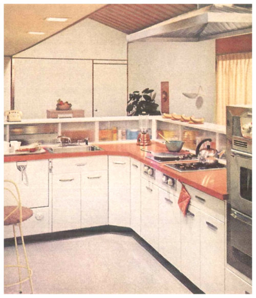 Kitchen Design and Decor, 1960