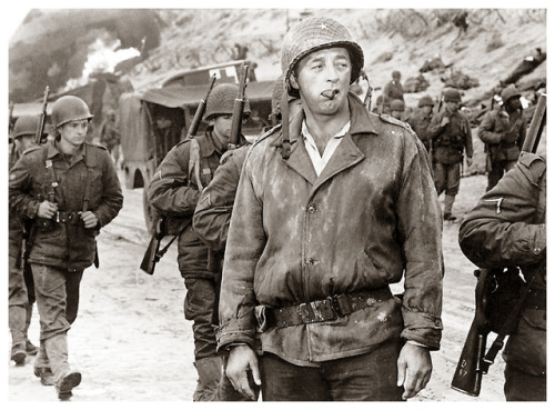 Robert Mitchum in “The Longest Day”