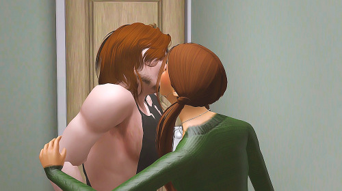 Unfortunately, this time Teagan took it a little too far. The two ended up sharing a kiss before end