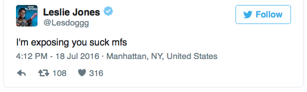 micdotcom:  Leslie Jones exposes the racist and sexist hate she gets on TwitterWhile