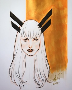 lukaswerneck:MAGIK #inktober #inktober2017