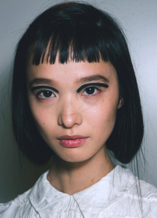 vuittonable:  yuka mannami at fendi s/s 16 
