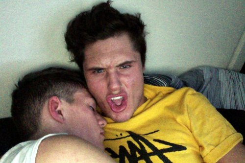 thejamesboyle:  just woke up and jordan is still sleeping