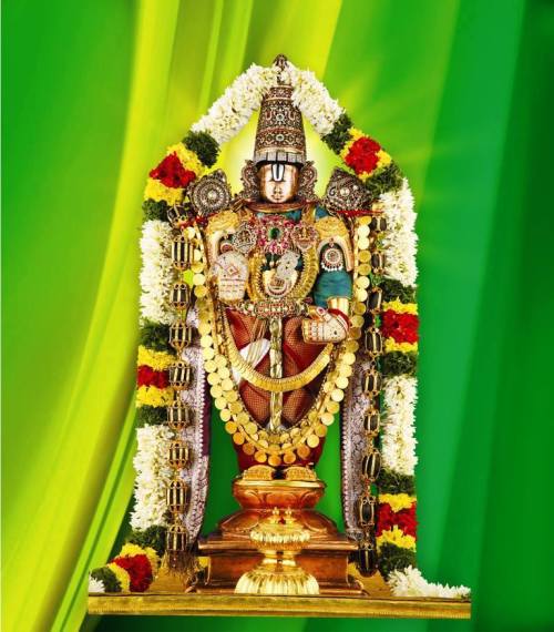 Sri Malayappa Swami, Utsava Murthi of Lord Venkateswara, Tirumala