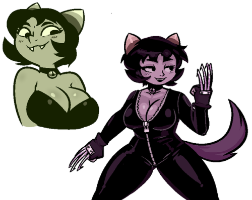 newtypehero:Doodles to remind you I love Nepeta Leijon.