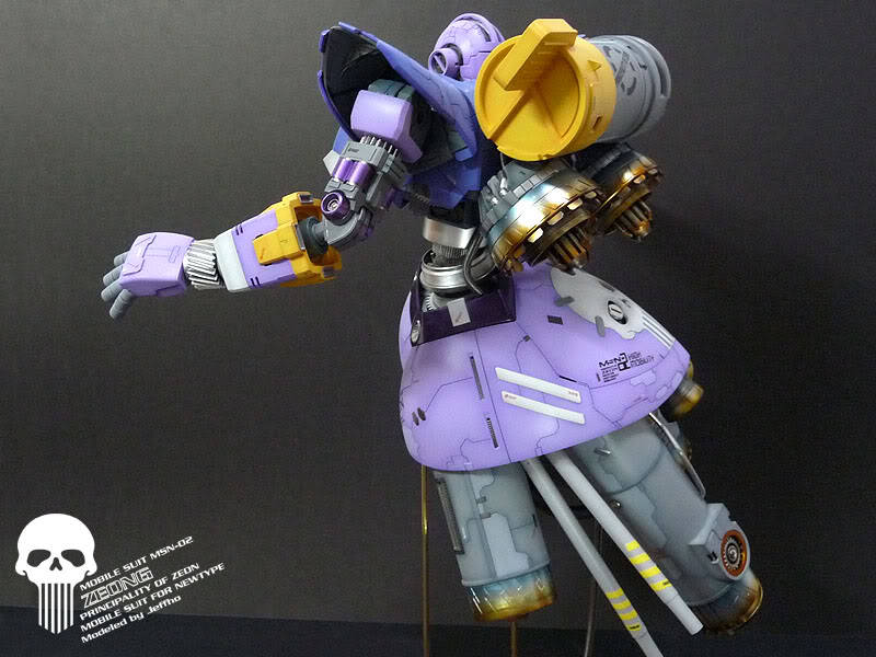 ani-plamo:  1/100 MG ZEONG by JeffHo 