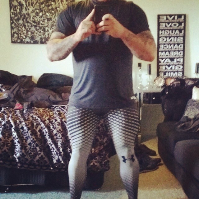 tightgearguys:  SO TIGHT! Not just a bunch of reblogs. More spandex bulges, thongs,