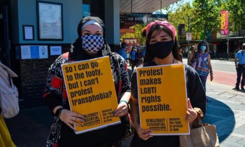 The right to protest campaign in New South Wales has won a significant victory with the state govern