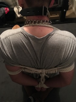 seabondagesadist:  @bondageandsocks has arrived