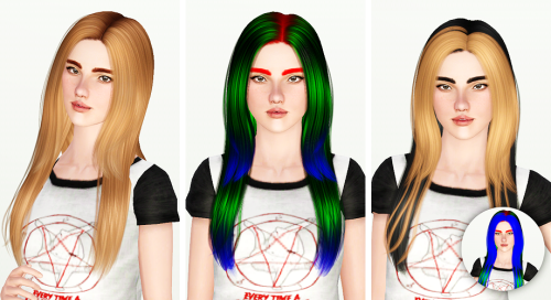 thunderpudding:  MOAR CAZY! She’s officially my favourite hair mesher.  124 - Northern Lights 