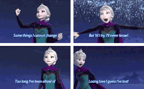 hufflepoofs:Elsa + Defying Gravity [x]