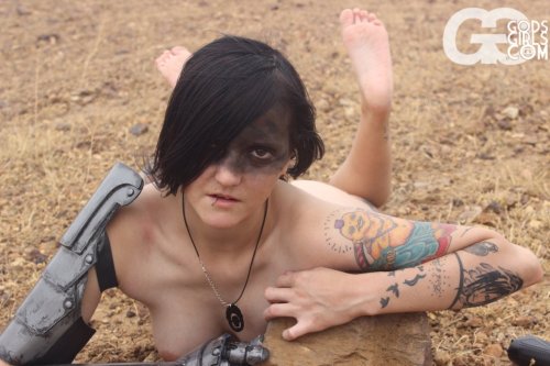 kvltgg:  My (Kvlt’s) new Mad Max: Fury Road themed set, “Remember Me!,” just went live on GodsGirls! Never miss a set from me!  Join GodsGirls for 50% off today!  