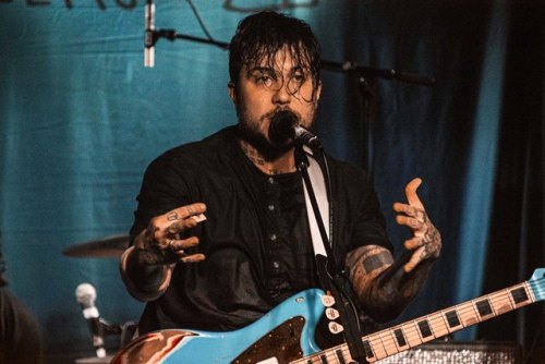 callmeblake:Frank Iero and The Patience at Omeara, London, England, United Kingdom - October 21st, 2