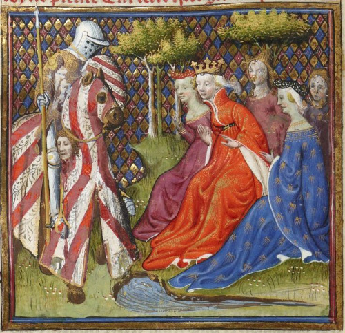 jeannepompadour:“The story of Lancelot du Lac” part 3; illustration by the Maître 