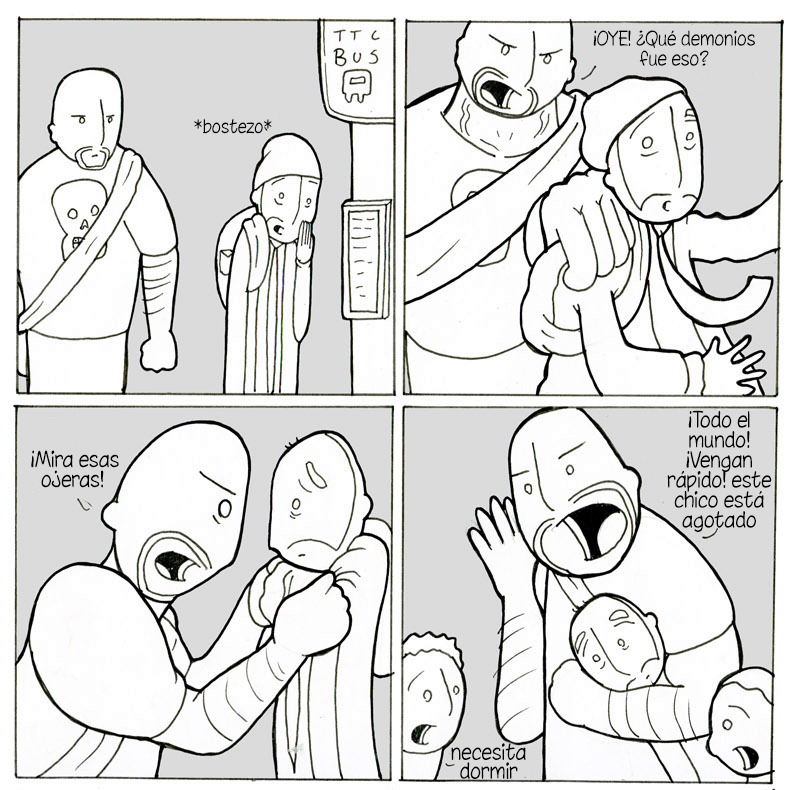 diasconredfox:  Matón. original