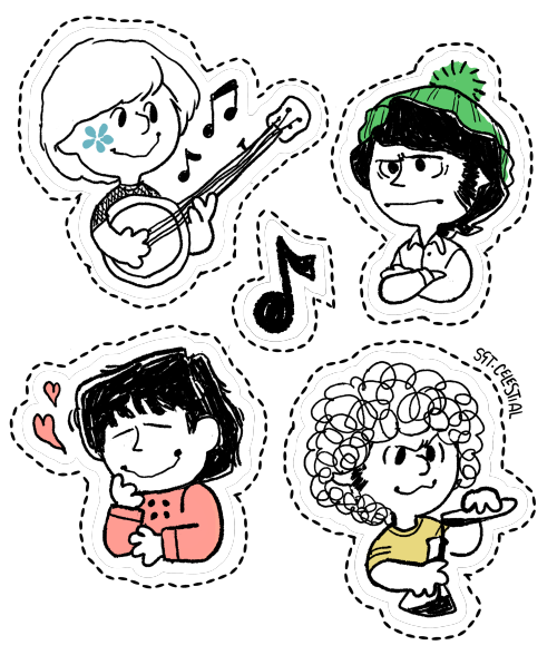 The Snoopees! My Contributions To Volume 2 Of The Barrel Of Monkees Zine (links To Download It Can Be