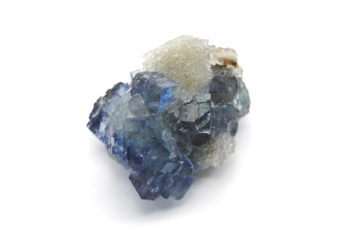 Fluorite with Quartz