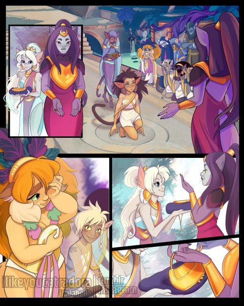 Catra’s Coronation as C’yra III, Princess of Halfmoon. Finally the comic is done! W