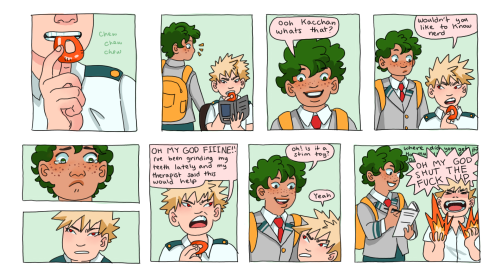 autistic bakugou and midoriya have returnedthis headcanon is very near and dear to me and i don’t po