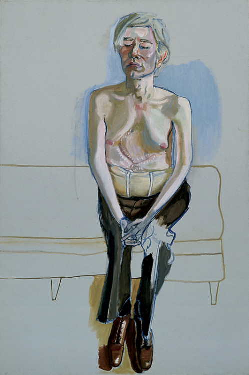 Andy Warhol by Alice Neel