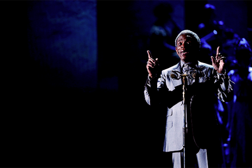 The cast of Hadestown perform onstage during the 2019 Tony Awards at Radio City Music Hall on June 9