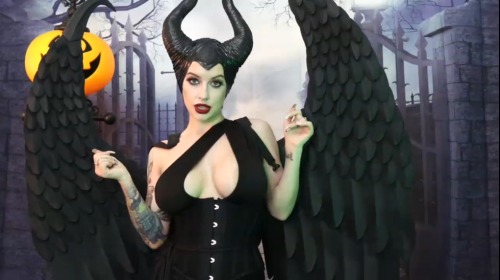 Sexy Fandom (SFW) has posted Maleficent Cubbixoxo Wishes Halloween Could Be Every Month by Molly Cas