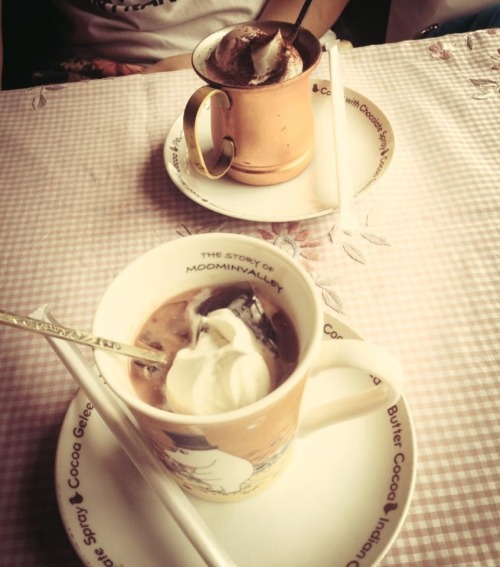 violettechocolat: My favorite place. The cocoa specialty cafe which can taste cocoa delicious always