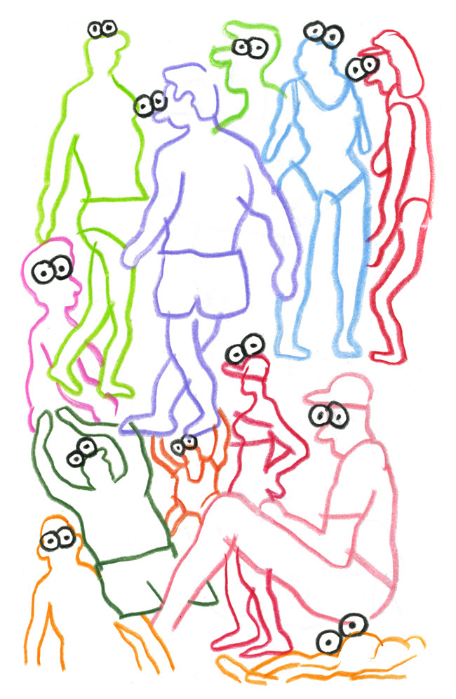 timlahan:  Beach Studies II (Heat Freaks), 2014 