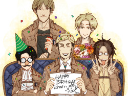 jaegerswaeger:  エルヴィン誕生日おめでとう！