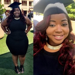 ofcabbagezandkingz:  belgumbo:  #Alumknight! 🎓🎉🎊😩  She looks amazing