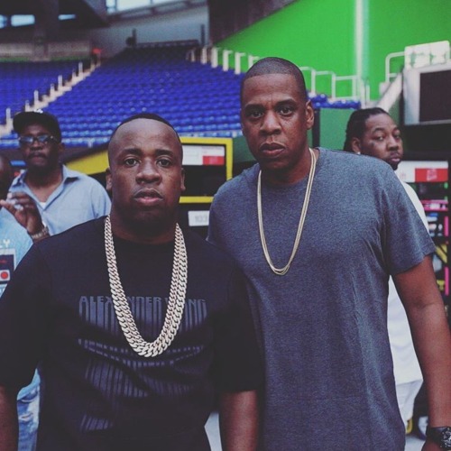 aintnojigga: Jay Z with Yo Gotti at the opening night of Beyoncé’s Formation Tour in Mi