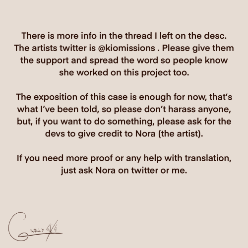 Please Reblog!! The Artists Tumblr Is @kiomissions , She Just Created It Thats Why There Are No Posts.